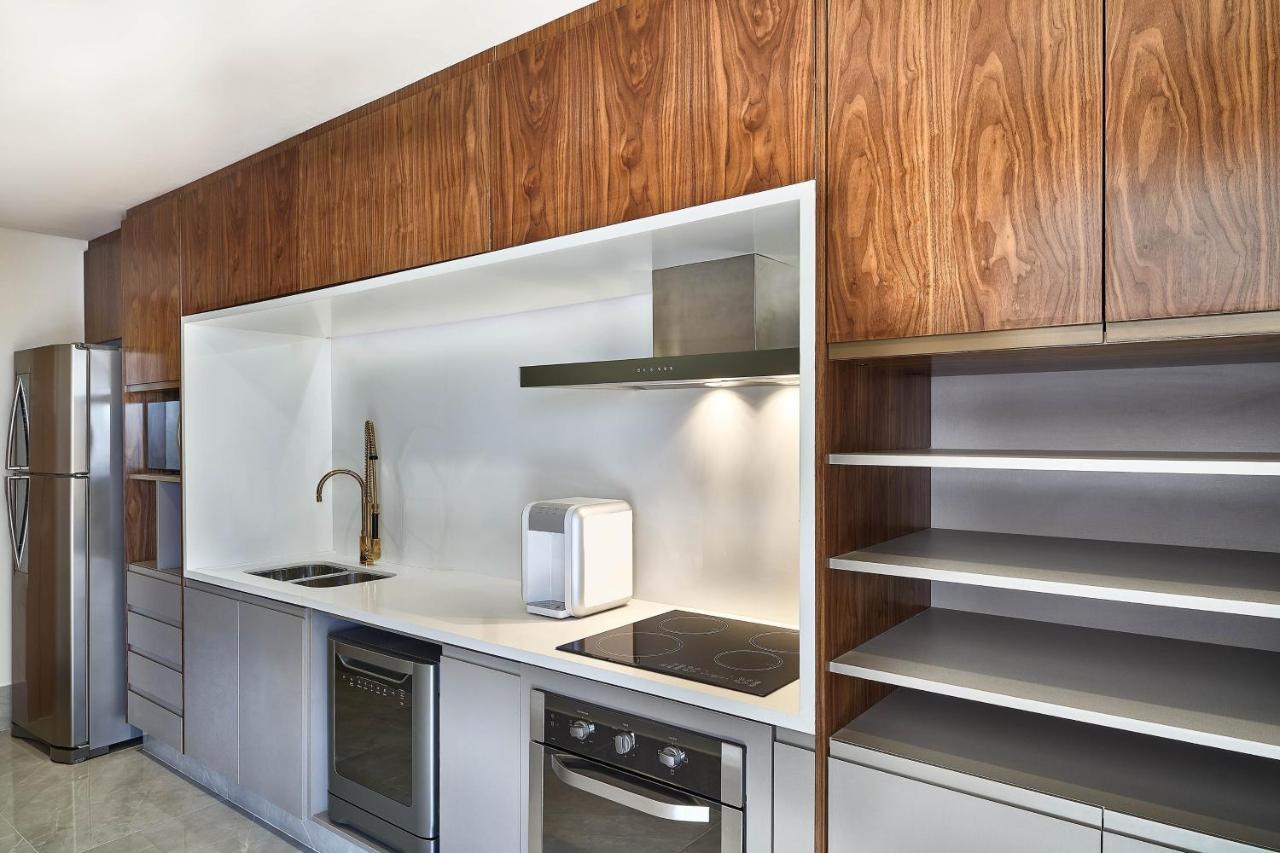Sheraton Santos Hotel Ngoại thất bức ảnh A modern kitchen
