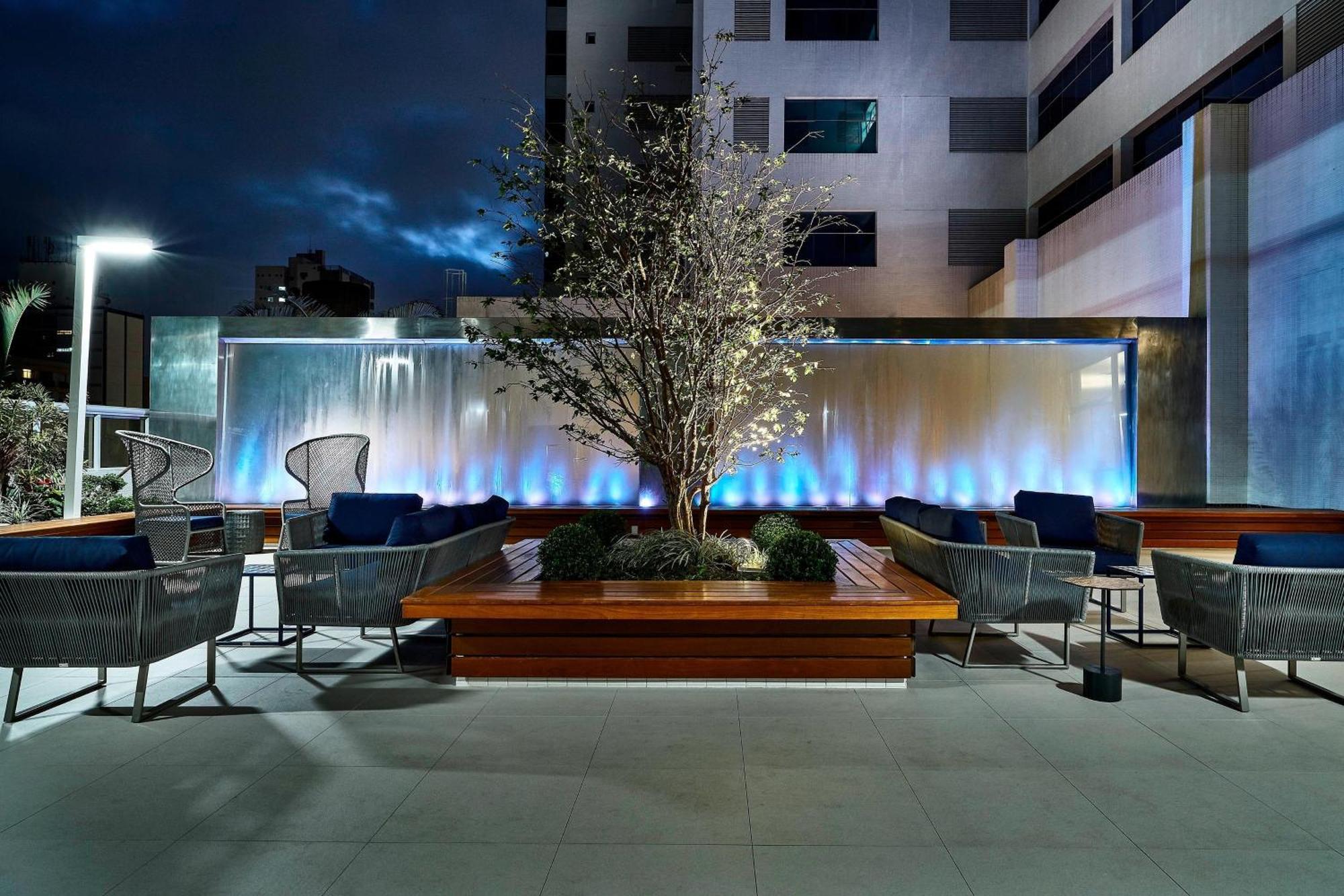 Sheraton Santos Hotel Ngoại thất bức ảnh The Sky Bar